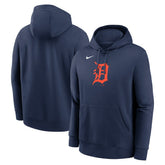 Detroit Tigers Nike Logo Club Fleece Hoodie - MLB
