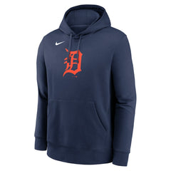 Detroit Tigers Nike Logo Club Fleece Hoodie - MLB