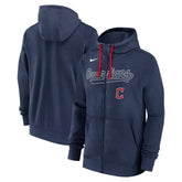 Cleveland Guardians Nike Knockout Script Full-Zip Hoodie - MLB
