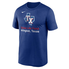 Texas Rangers Nike Stadium Legend Performance T-Shirt - MLB