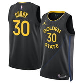 Stephen Curry Golden State Warriors Jordan Brand Unisex 2024/25 Swingman Jersey Statement Editi- Black - NBA