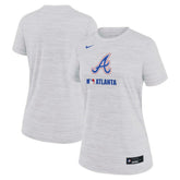 Atlanta Braves Nike Women's Authentic Collection City Connect Velocity Dri-FIT T-Shirt - MLB