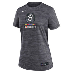 Baltimore Orioles Nike Women's Authentic Collection City Connect Velocity Dri-FIT T-Shirt - MLB