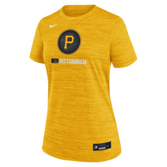 Pittsburgh Pirates Nike Women's Authentic Collection City Connect Velocity Dri-FIT T-Shirt - MLB
