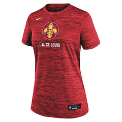 St. Louis Cardinals Nike Women's Authentic Collection City Connect Velocity Dri-FIT T-Shirt - MLB