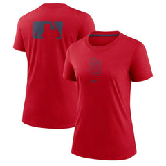 St. Louis Cardinals Nike Women's Authentic Collection Early Work Tri-Blend T-Shirt - MLB