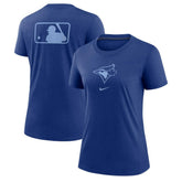 Toronto Blue Jays Nike Women's Authentic Collection Early Work Tri-Blend T-Shirt - MLB