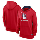 St. Louis Cardinals Nike Women's Authentic Collection Therma-FIT Hoodie - MLB