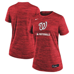 Washington Nationals Nike Women's Authentic Collection Velocity Dri-FIT T-Shirt - MLB