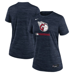 Cleveland Guardians Nike Women's Authentic Collection Velocity Dri-FIT T-Shirt - MLB