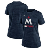 Minnesota Twins Nike Women's Authentic Collection Alternate Logo Velocity Dri-FIT T-Shirt - MLB