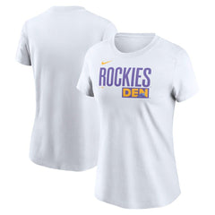 Colorado Rockies Nike Women's 2025 City Connect Wordmark T-Shirt - MLB