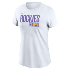 Colorado Rockies Nike Women's 2025 City Connect Wordmark T-Shirt - MLB