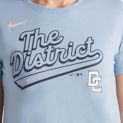 Washington Nationals Nike Women's 2025 City Connect Flowy Fashion Tri-Blend Dri-FIT T-Shirt - MLB