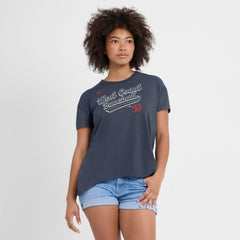 Los Angeles Dodgers Nike Women's 2025 City Connect Flowy Fashion Tri-Blend Dri-FIT T-Shirt - MLB