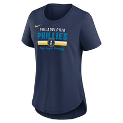 Philadelphia Phillies Nike Women's City Connect Lockup Tri-Blend T-Shirt - MLB