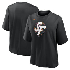 San Francisco Giants Nike Women's 2025 City Connect Logo Boxy T-Shirt - MLB