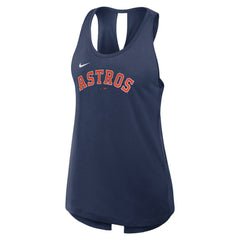 Houston Astros Nike Open-Back Crisscross Dri-FIT Tank Top - MLB
