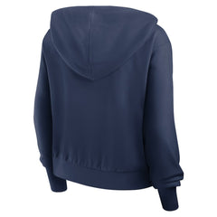 Milwaukee Brewers Nike Women's Cropped Chill Full-Zip Hoodie - MLB