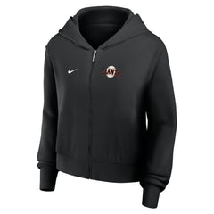 San Francisco Giants Nike Women's Cropped Chill Full-Zip Hoodie - MLB