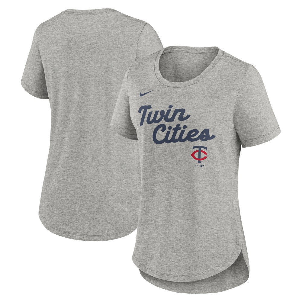 Minnesota Twins Nike Women's Script Tri-Blend T-Shirt - MLB