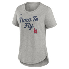 St. Louis Cardinals Nike Women's Script Tri-Blend T-Shirt - MLB