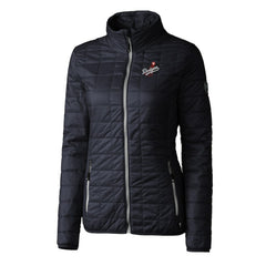 Los Angeles Dodgers Cutter & Buck Women's Rainier PrimaLoft Eco Insulated Full-Zip Puffer Jacket - MLB