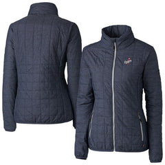 Los Angeles Dodgers Cutter & Buck Women's Rainier PrimaLoft Eco Insulated Full-Zip Puffer Jacket - MLB