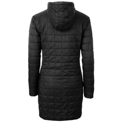Baltimore Orioles Cutter & Buck Women's Rainier Primaloft Eco Insulated Hooded Full-Zip Long Coat - MLB