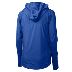 Los Angeles Dodgers Cutter & Buck Women's Adapt Eco Knit Hybrid Recycled Full-Zip Hoodie - MLB