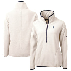 Chicago Cubs Cutter & Buck Women's Cooperstown Collection Cascade Eco Sherpa Fleece Half-Zip Pullover Jacket - MLB