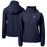 Chicago Cubs Cutter & Buck Women's Cooperstown Collection Charter Eco Recycled Half-Zip Anorak Jacket - MLB