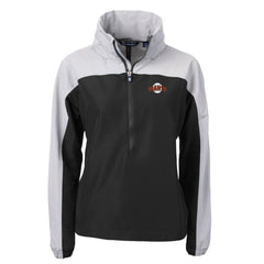 San Francisco Giants Cutter & Buck Women's Charter Eco Recycled Half-Zip Anorak Jacket - MLB