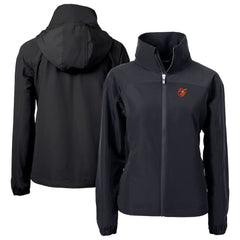 Baltimore Orioles Cutter & Buck Women's Charter Eco Recycled Full-Zip Jacket - MLB