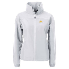 Seattle Mariners Cutter & Buck Women's Charter Eco Recycled Full-Zip Jacket - MLB