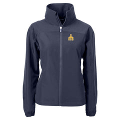Seattle Mariners Cutter & Buck Women's Charter Eco Recycled Full-Zip Jacket - MLB
