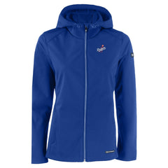 Los Angeles Dodgers Cutter & Buck Women's Evoke Eco Softshell Recycled Full-Zip Jacket - MLB