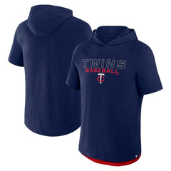 Minnesota Twins Fanatics Clubhouse Optimal Play Raglan Hoodie T-Shirt - MLB