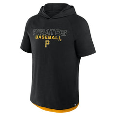 Pittsburgh Pirates Fanatics Clubhouse Optimal Play Raglan Hoodie T-Shirt - MLB