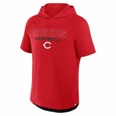 Cincinnati Reds Fanatics Clubhouse Optimal Play Raglan Hoodie T-Shirt - MLB