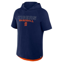 Detroit Tigers Fanatics Clubhouse Optimal Play Raglan Hoodie T-Shirt - MLB