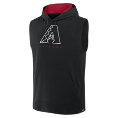 Arizona Diamondbacks Fanatics Fire Speed Sleeveless Pullover Hoodie - MLB