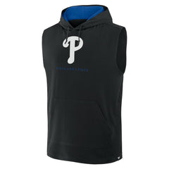Philadelphia Phillies Fanatics Fire Speed Sleeveless Pullover Hoodie - MLB
