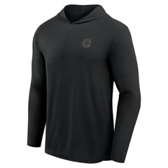 Chicago Cubs Fanatics Front Office Power Mono Long Sleeve Hoodie T-Shirt - MLB