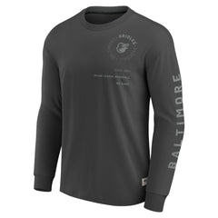 Baltimore Orioles Fanatics Elements Future Ground Tonal Info Long Sleeve T-Shirt - MLB