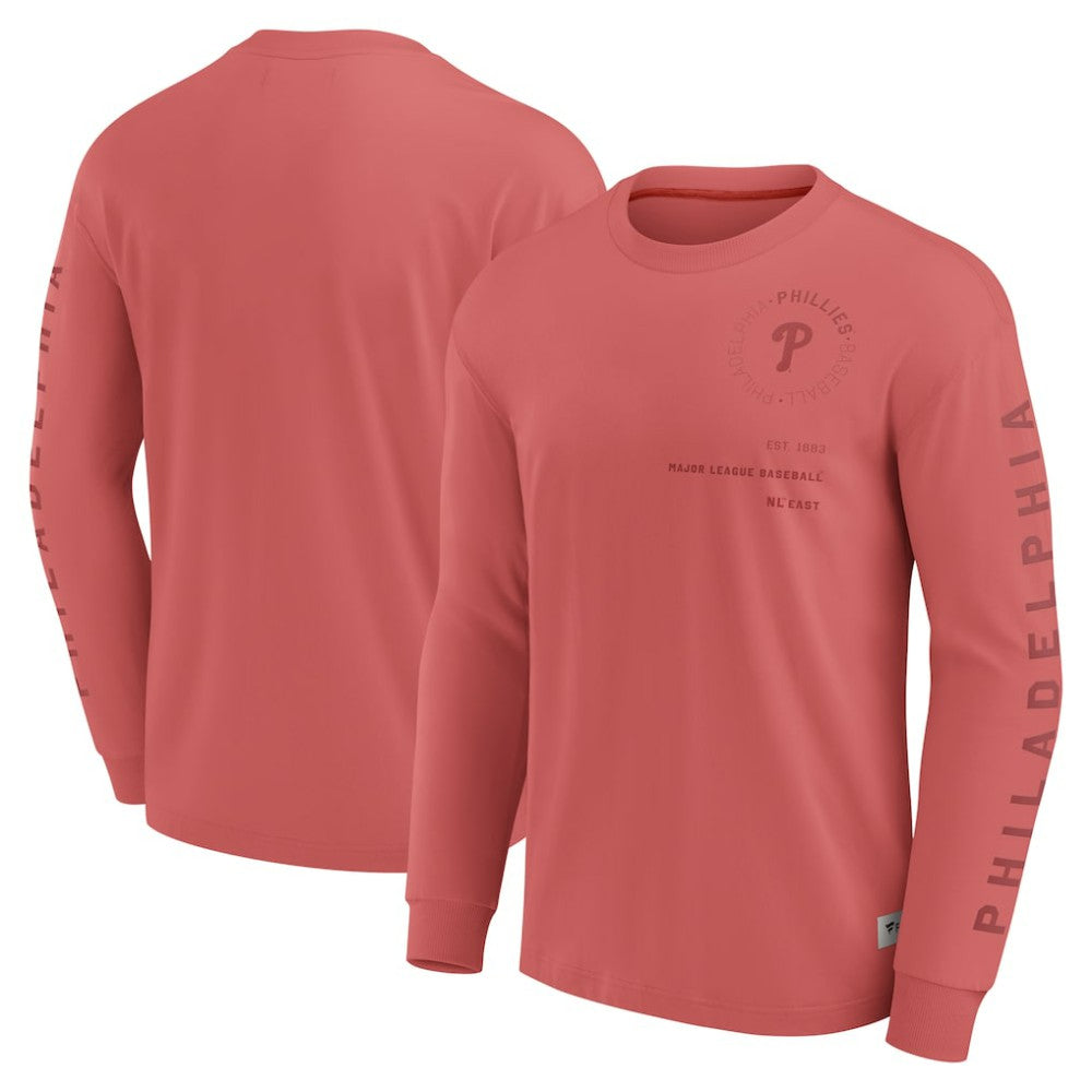 Philadelphia Phillies Fanatics Elements Future Ground Tonal Info Long Sleeve T-Shirt - MLB