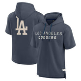 Los Angeles Dodgers Fanatics Elements Future Ground Lettering Short Sleeve Pullover Hoodie - MLB