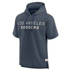 Los Angeles Dodgers Fanatics Elements Future Ground Lettering Short Sleeve Pullover Hoodie - MLB