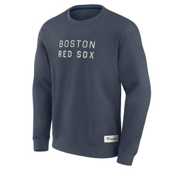 Boston Red Sox Fanatics Elements Future Ground Lettering Pullover Sweatshirt - MLB
