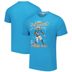 Tyreek Hill Miami Dolphins Homage Unisex NFL Blitz Player Tri-Blend T-Shirt Heathered Aqua | NFL